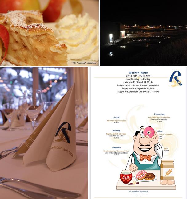 Rheingold Hotel-Restaurant offers a range of desserts