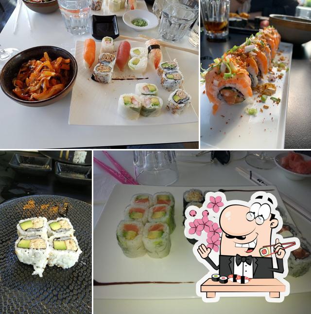 A Su and Shi La Valentine, vous pouvez prendre des sushis