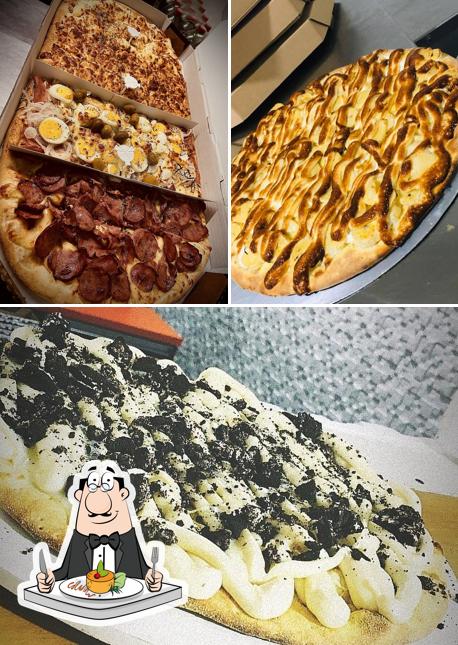 Comida em Dom Veiga's Pizzeria