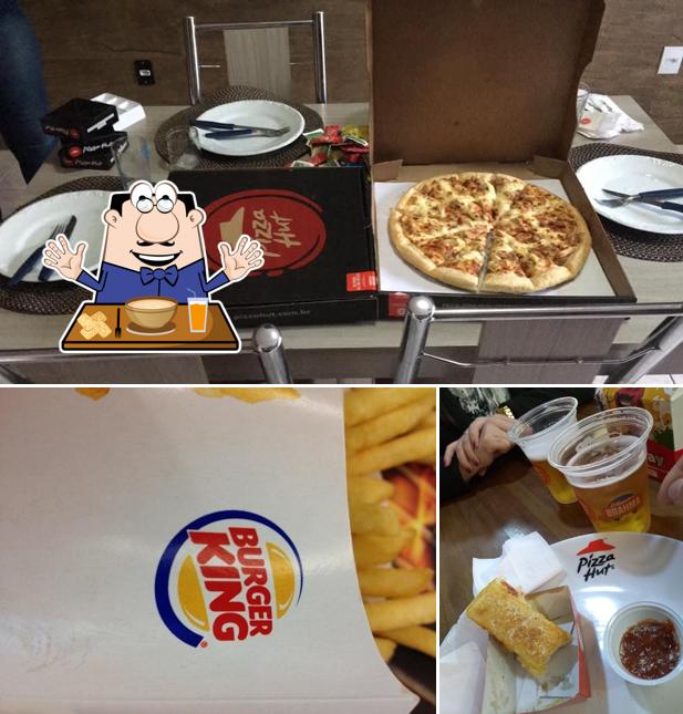 Comida em Pizza Hut