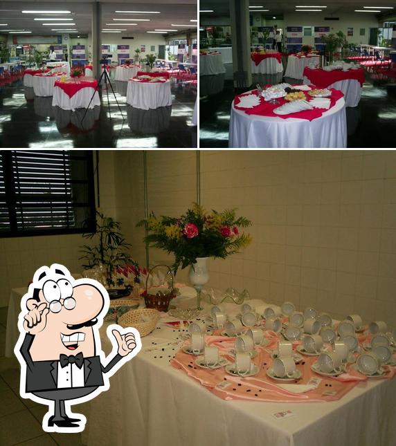 Veja imagens do interior do Buffet Bela Rosa