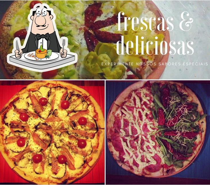 Comida em Pizzaria Forno Temperado