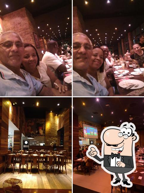O interior do Restaurante Frontera Itaboraí
