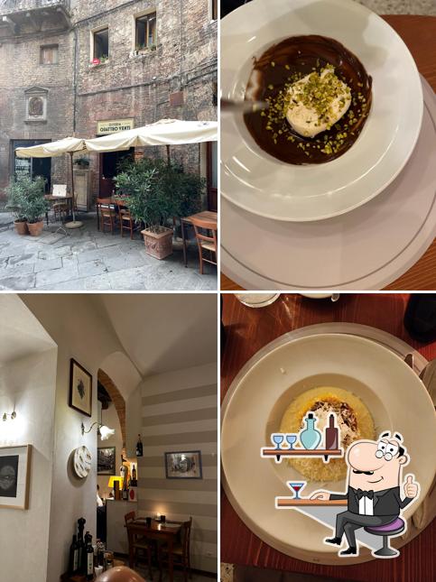Dai un'occhiata agli interni di Osteria Quattro Venti