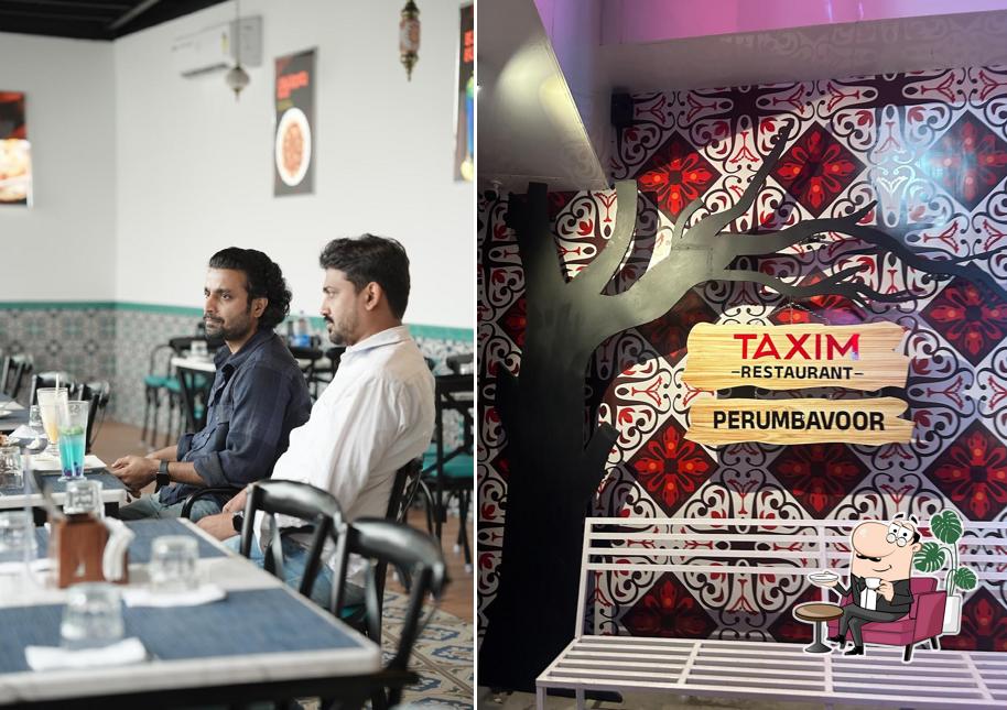 The interior of Taxim Restaurant