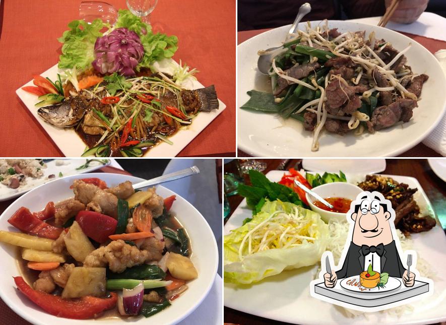 Food at Le Tran Vietnamese Restaurant