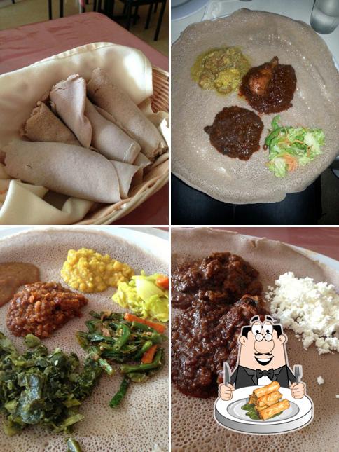 Спринг-ролллы в "Ashee Ethiopian Cuisine"