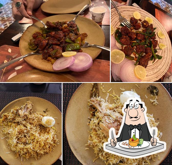 Food at Mirchi ka salan