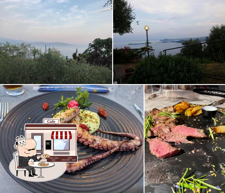 La esterno e bevanda del ristorante