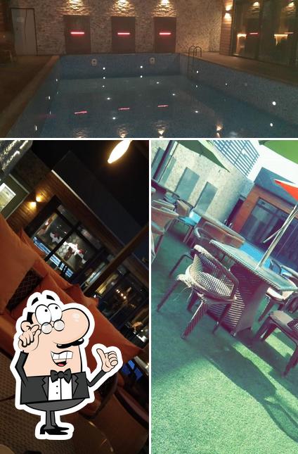 The interior of Route66 Cafe & Restro
