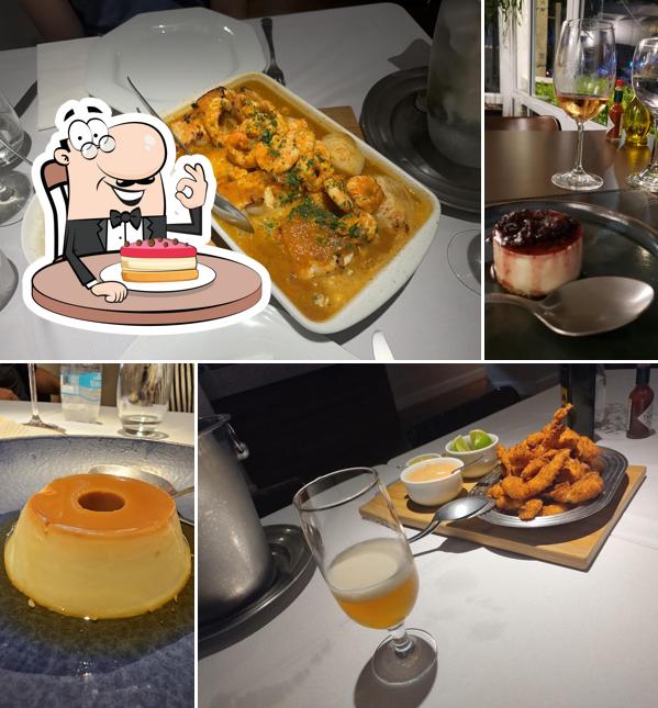 Bolo de queijo em Restaurante Chiwawa
