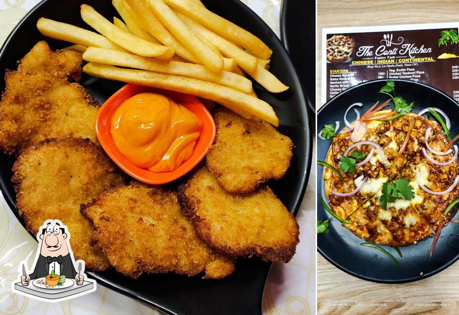 Food at The conti kitchen
