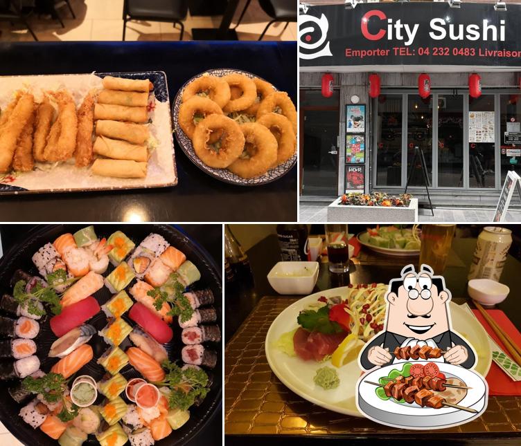 Nourriture à City Sushi