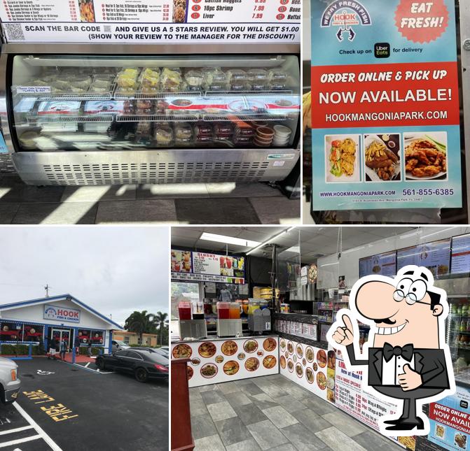 Hook Fish and Chicken, 5701 N Australian Ave in Mangonia Park