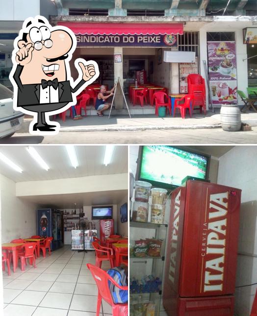 O interior do Sindicato do Peixe