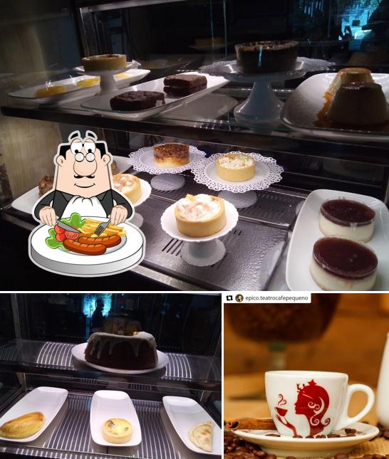 Platos en Café Épico
