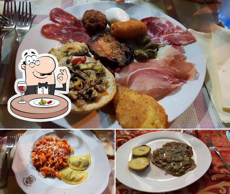 Platti al La locanda del re