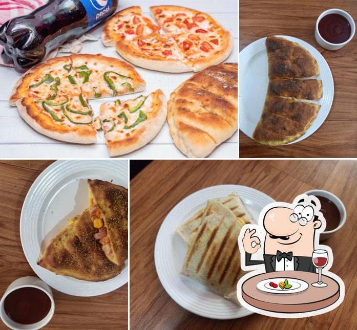 Food at Pizza N Pizza