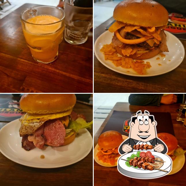 Comida em Vilania Burguer