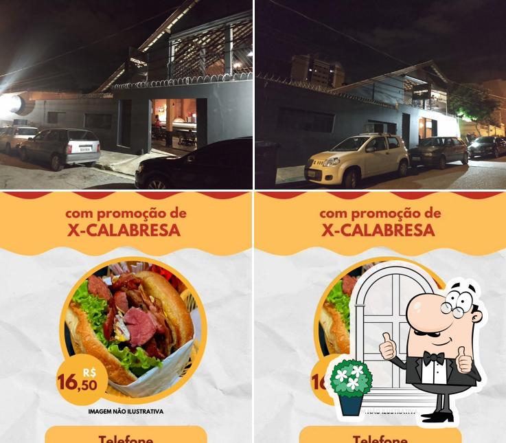 Dê uma olhada a imagem apresentando exterior e comida a Restaurante toca da onça