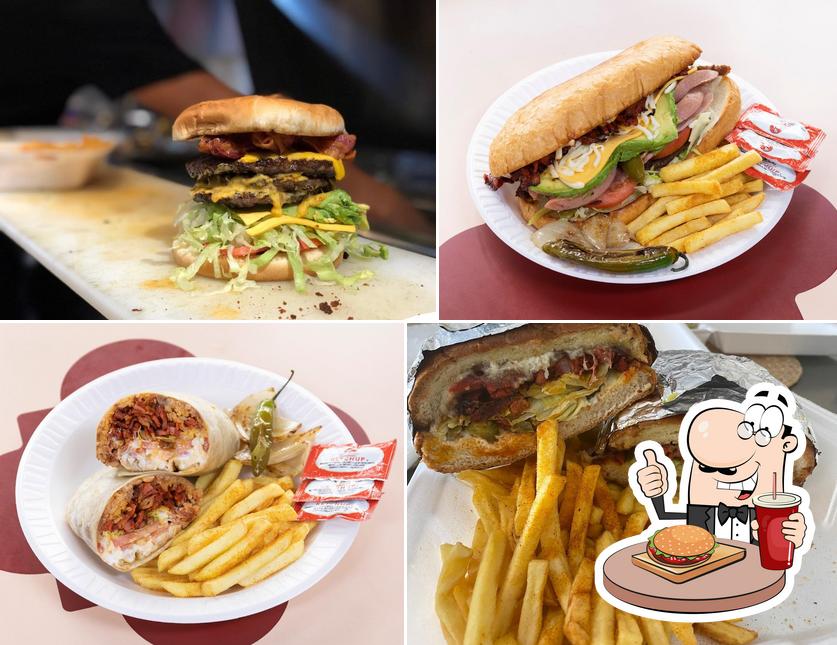 Trompo Taqueria Plano’s burgers will suit different tastes