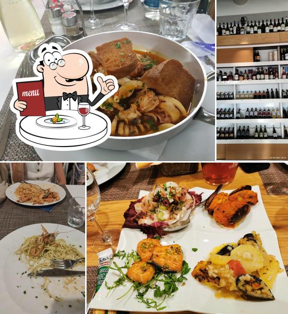 Platti al Pescheria del Porto
