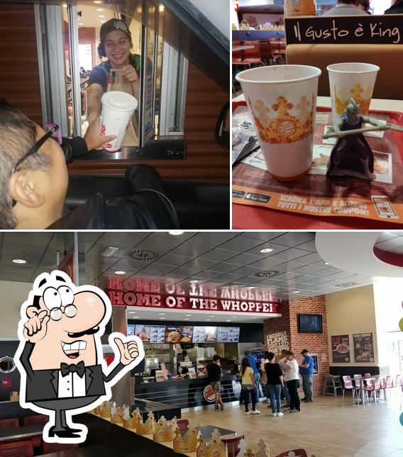 Siediti a un tavolo di Burger King