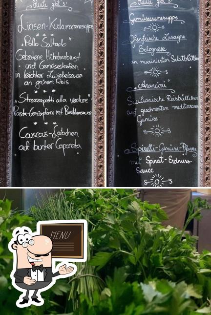 L’image de la tableau noir et nourriture de Leichtsinn, feel-good food’s