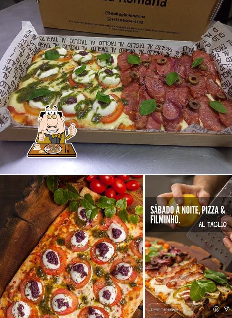 Experimente pizza no Al Taglio Pizza Romana