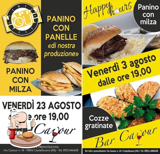 Prova un hamburger a Bar Cavour