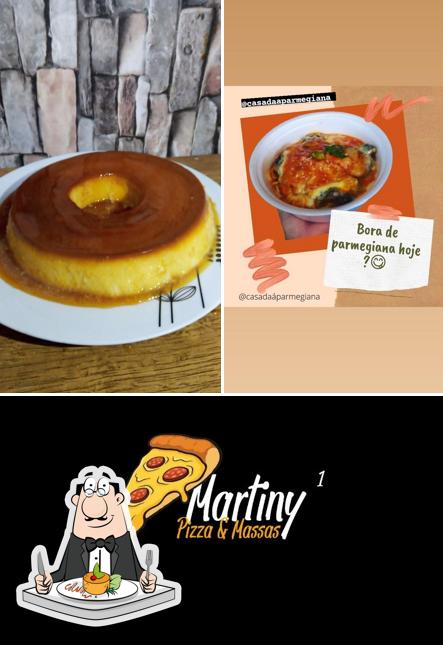 Platos en Martiny Pizzaria e Massas