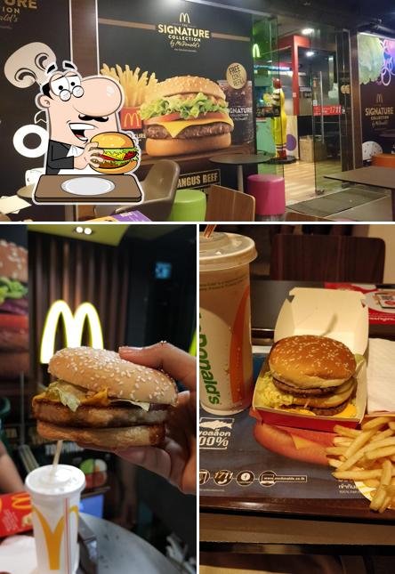 Order a burger at McDonald's Twilight of Bangla