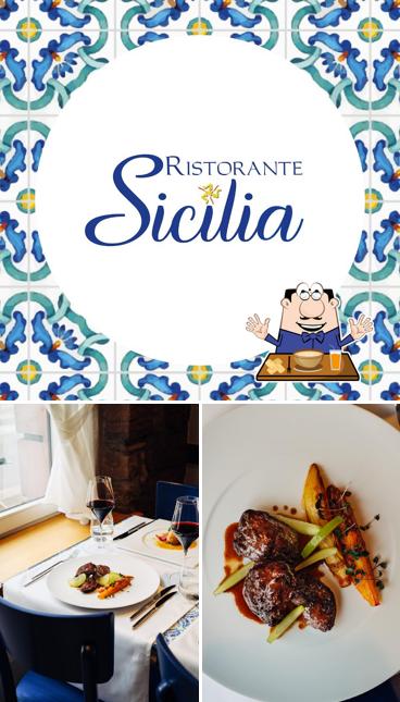 Spaghetti al Ristorante Sicilia