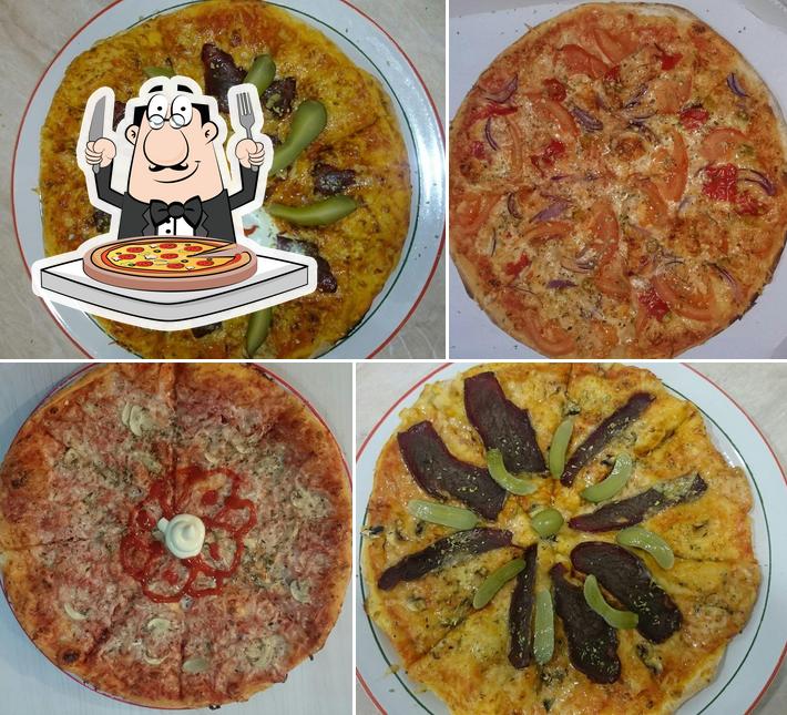 Choisissez de nombreux genres de pizzas