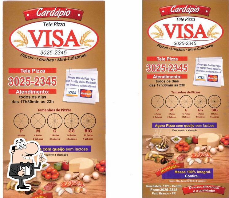Visa Pizzaria, Pato Branco Restaurant menu and reviews