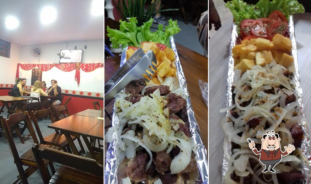 Platos en Bar do Duzão