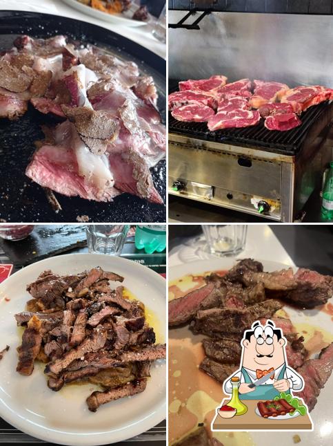 Prova i un pasto a base di carne a Manzo Criminale