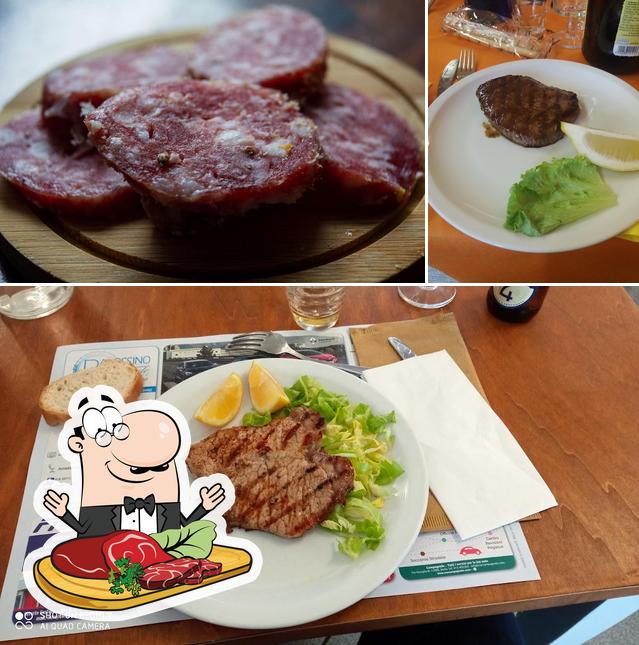 Choisissez des repas à base de viande à Bar Trattoria Roma di dealberto Serena