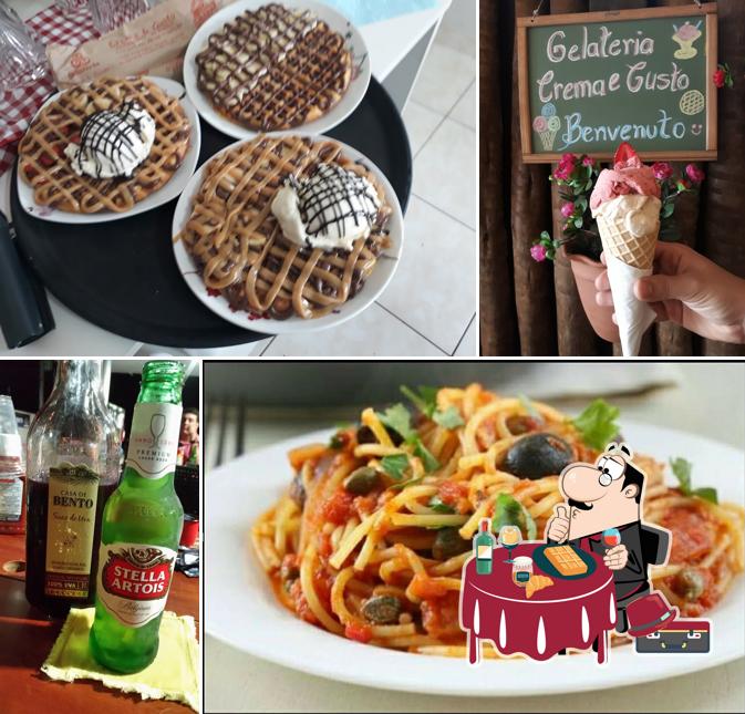 Waffles em Crema e Gusto - Gelateria e Waffle