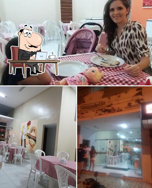 Veja imagens do interior do Pizzaria Tarandella