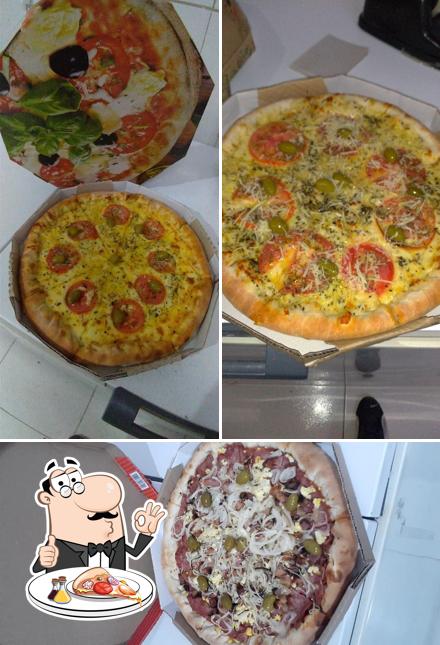 Consiga pizza no Pizzaria & esfhiraria Neves