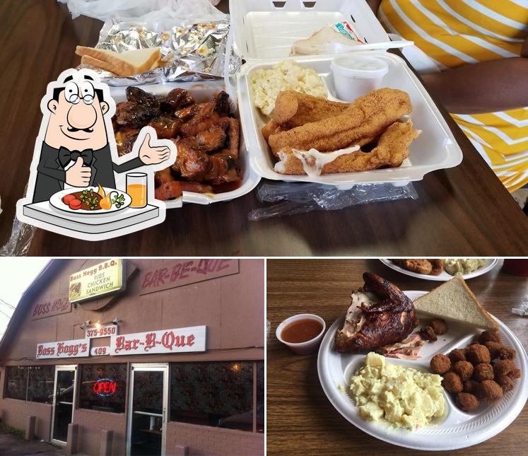 Food at Boss Hog Bar-B-Que