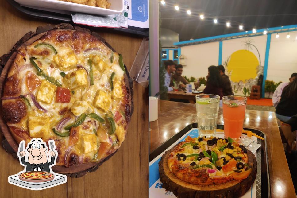 Try out different types of pizza