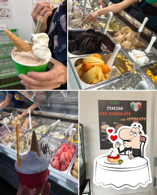 Gelato & Co provides a selection of sweet dishes