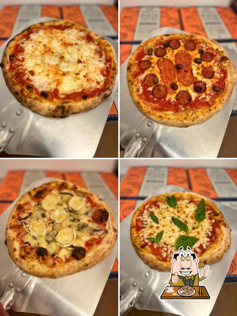 Prenez de nombreux types de pizzas