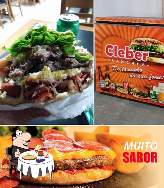 Consiga um hambúrguer no Cléber Lanches