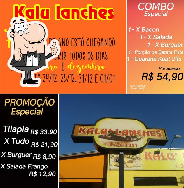 Here's a picture of Kalu'Lanches