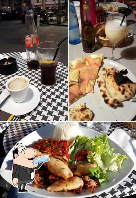 La photo de la boire et nourriture de Restaurant Italien Terrasse Cosmopolitain Saint Jean de Luz’s