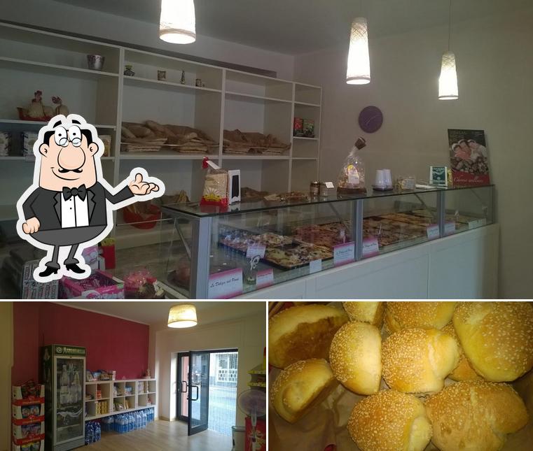 La foto della interni e cibo di Le Delizie del Pane Panificio, Pizzeria, Dolci da Forno, Alimentari