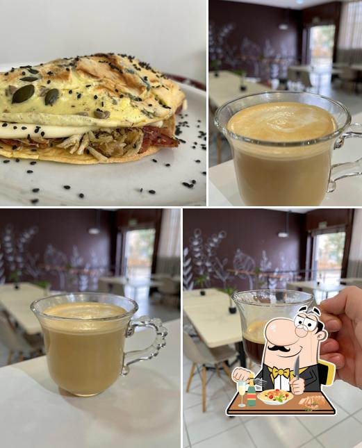 A foto do Hungry Rex Coffee’s comida e bebida